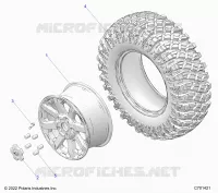 ROUES, FRONT