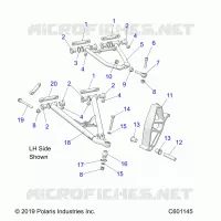 TRIANGLES SUSPENSIONS AVANT 