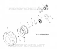 ROUES, REAR TIRE AND BRAKE DISC