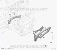 CHASSIS, SUPPORT PARE CHOCS 