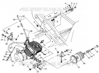 SUPPORT MOTEUR (BLAZER) Trail Blazer W97BA25C (4940124012A010)