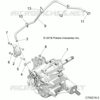SYSTÃˆME DE TRANSMISSION, MAIN GEARCASE MOUNTING