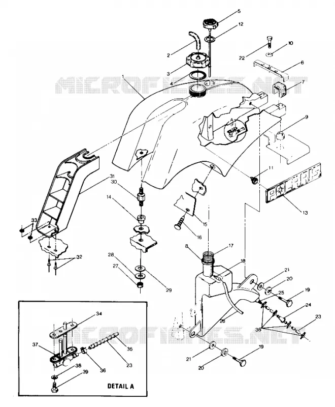 RESERVOIR A CARBURANT (4913511351009A)