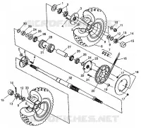 PONT ARRIERE Scrambler W957840 (4927252725C005)