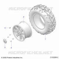 ROUES, REAR