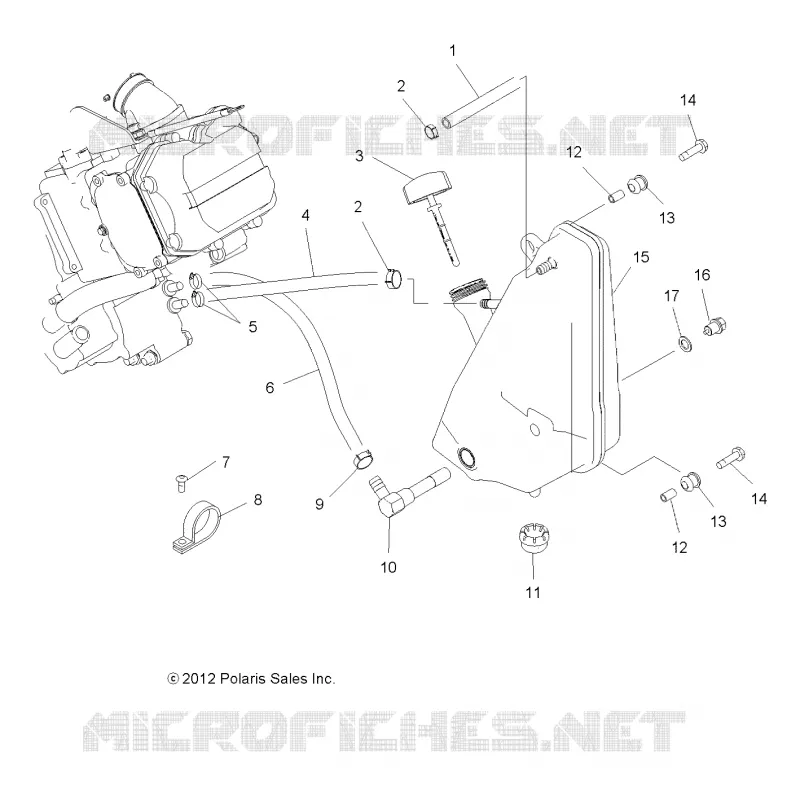 MOTEUR, OIL SYSTEM and RESERVOIR D'HUILE