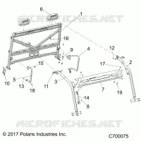 CHASSIS, CAB CADRE