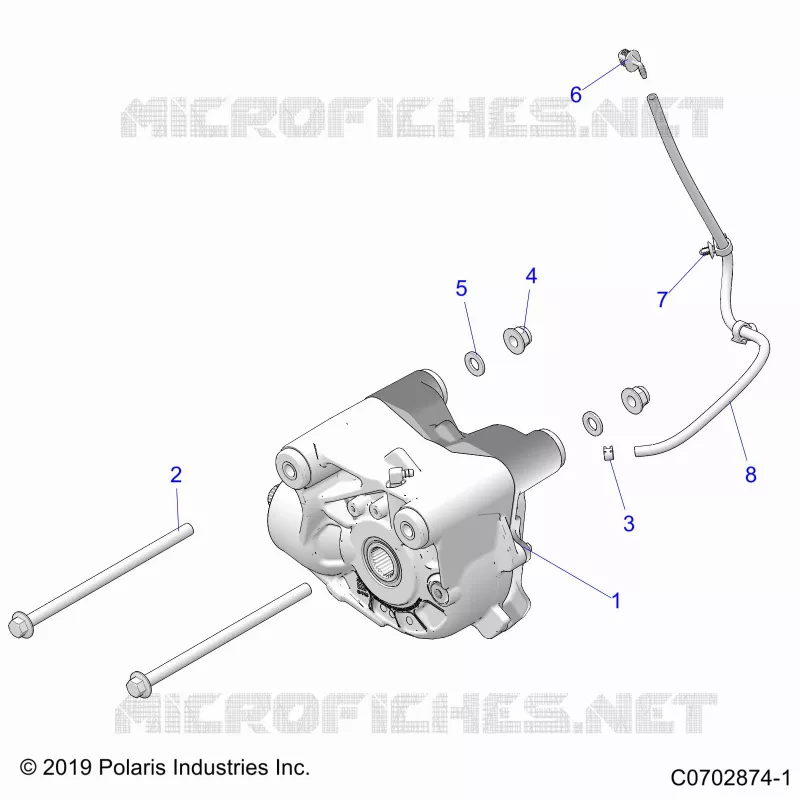 SYSTÃˆME DE TRANSMISSION, FRONT GEARCASE MOUNTING