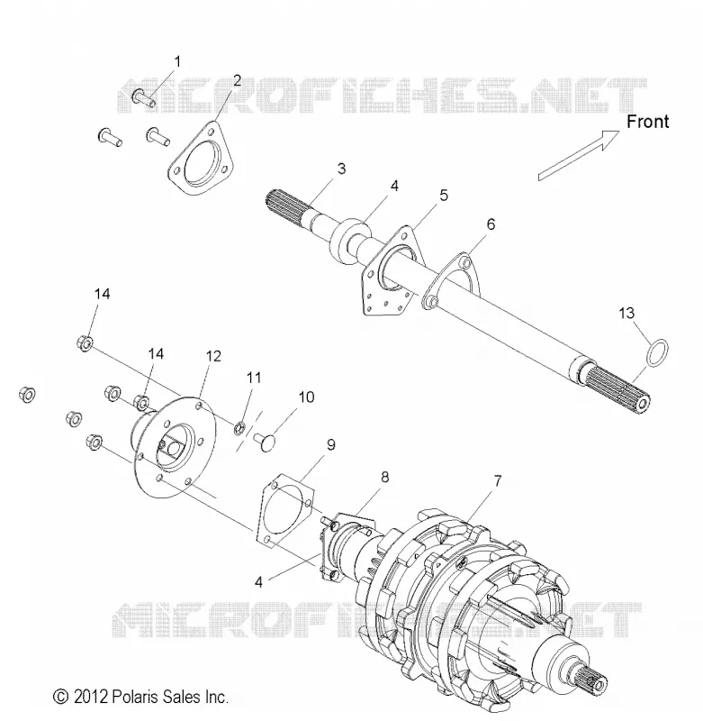 SYSTÈME DE TRANSMISSION, JACKSHAFT AND ARBRE DE TRANSMISSION