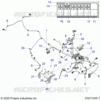 ELECTRICITE, MAIN WIRE HARNESS