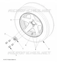 ROUES, OPTIONS, ROUE 12 INCH TURF