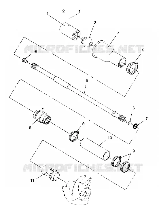 SYSTÈME DE TRANSMISSION SLT 750 B944170 (4925942594012A)