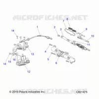 ENGINE, VALVE D'ECHAPPEMENT ASM. AND ACTUATOR