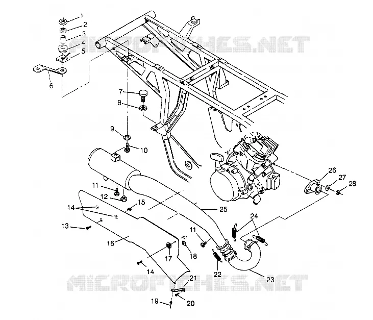 ECHAPPEMENT Sport 400L W948540 (4927232723A010)
