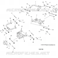 SUSPENSION ARRIERE CONTROL ARMS