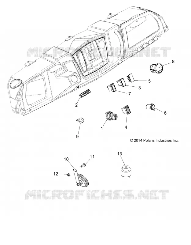 ELECTRICAL, DASH INSTRUMENTS AND INSTRUMENTS