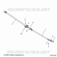 SYSTÃˆME DE TRANSMISSION, REAR PROP SHAFT