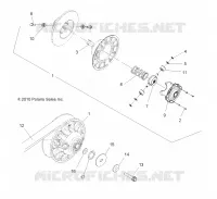 SYSTEME DE TRANSMISSION, SECONDARY CLUTCH