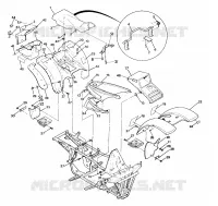 CARROSSERIE 250 4x4 / W928127 (4922872287A005)