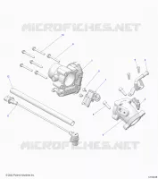 ENGINE, CORPS DE PAPILON AND FUEL RAIL