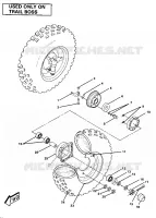 ROUE AVANT ASSEMBLY-TRAIL BOSS (4911991199026A)