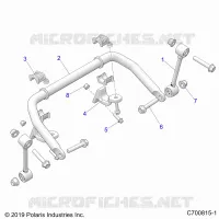 SUSPENSION, FRONT BARRE STABILISATRICE