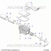 ENGINE, PRISE D'AIR SYSTEM