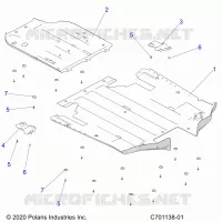 CHASSIS, SKID PLATES