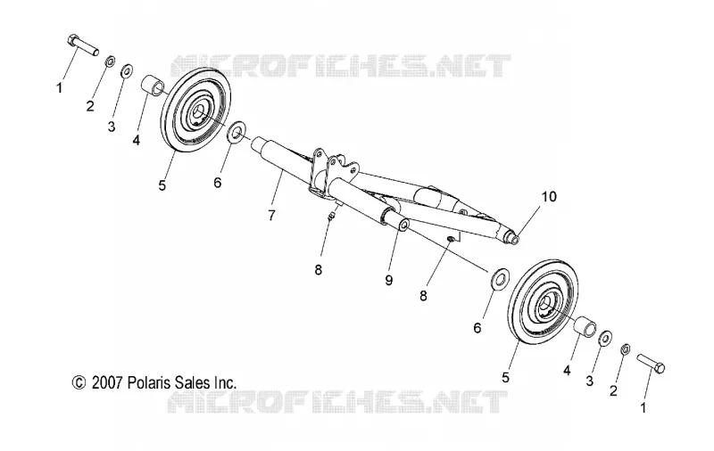 SUSPENSION, BRAS DE SUSPENSION ARRIERE