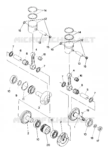 PISTON AND VILEBREQUIN TRAIL (4916831683027A)