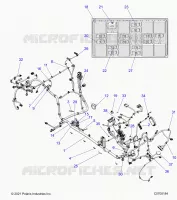 ELECTRICITE, WIRE HARNESS, CHASSIS