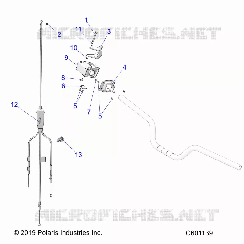 MOTEUR, THROTTLE CONTROL ASM.