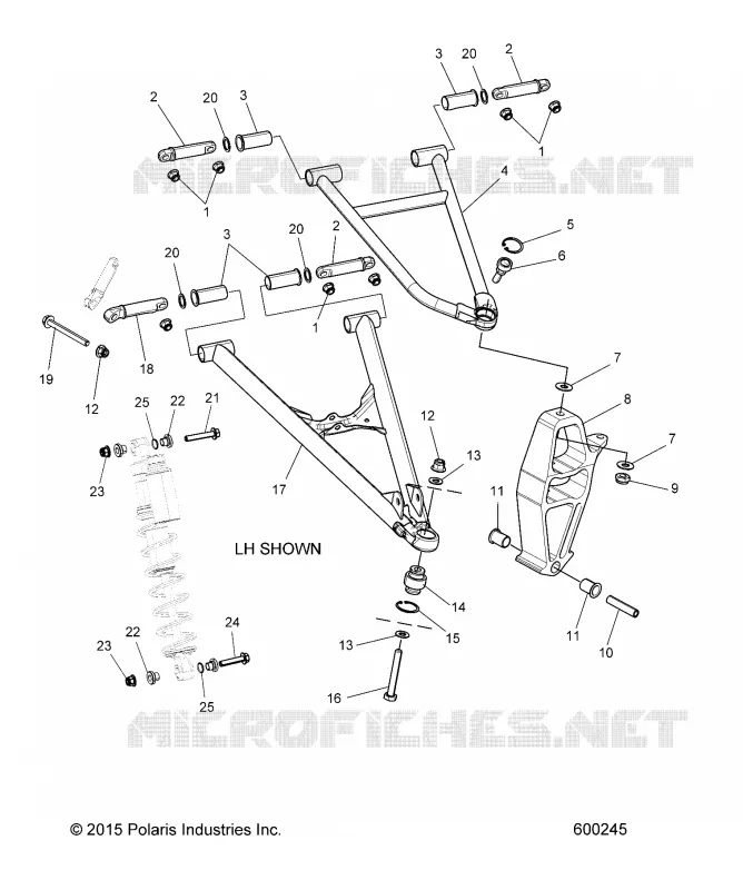 TRIANGLES SUSPENSIONS AVANT 