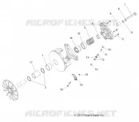 SYSTÃˆME DE TRANSMISSION, PRIMARY CLUTCH