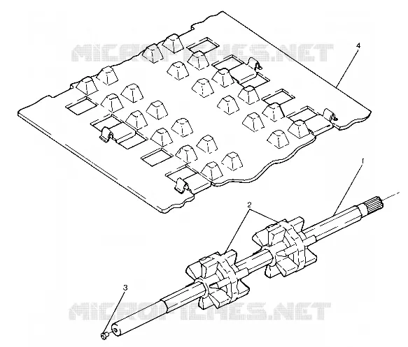 ARBRE DE TRANSMISSION LT/LTR (4912711271010A)