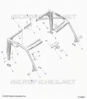 CHASSIS, CAB CADRE