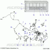 ELECTRICITE, MAIN WIRE HARNESS