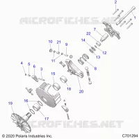 SYSTÃˆME DE TRANSMISSION, PRIMARY CLUTCH
