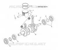PISTON ET VILEBREQUIN (700/800)