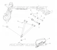 SUSPENSION, A-ARM and SUPPORT MOUNTING