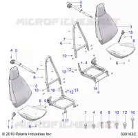 SIEGE AND SEAT BELT MOUNTING