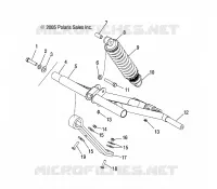 BRAS DE SUSPENSION AVANT (M-10)