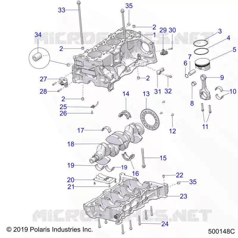 CYLINDRE BLOCK AND RELATED
