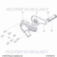 MOTEUR, WATERPUMP IMPELLER AND COVER