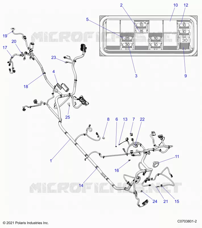 ELECTRICITE, WIRE HARNESSES, CHASSIS
