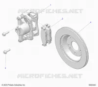 BRAKES, ETRIER DE FREIN AVANT
