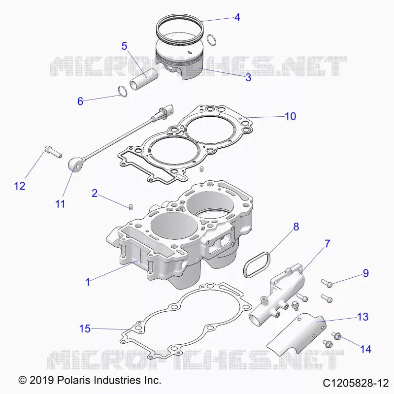 CYLINDRE AND PISTON