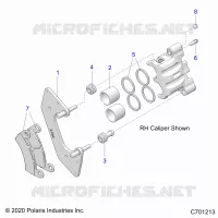FREIN AVANT CALIPER