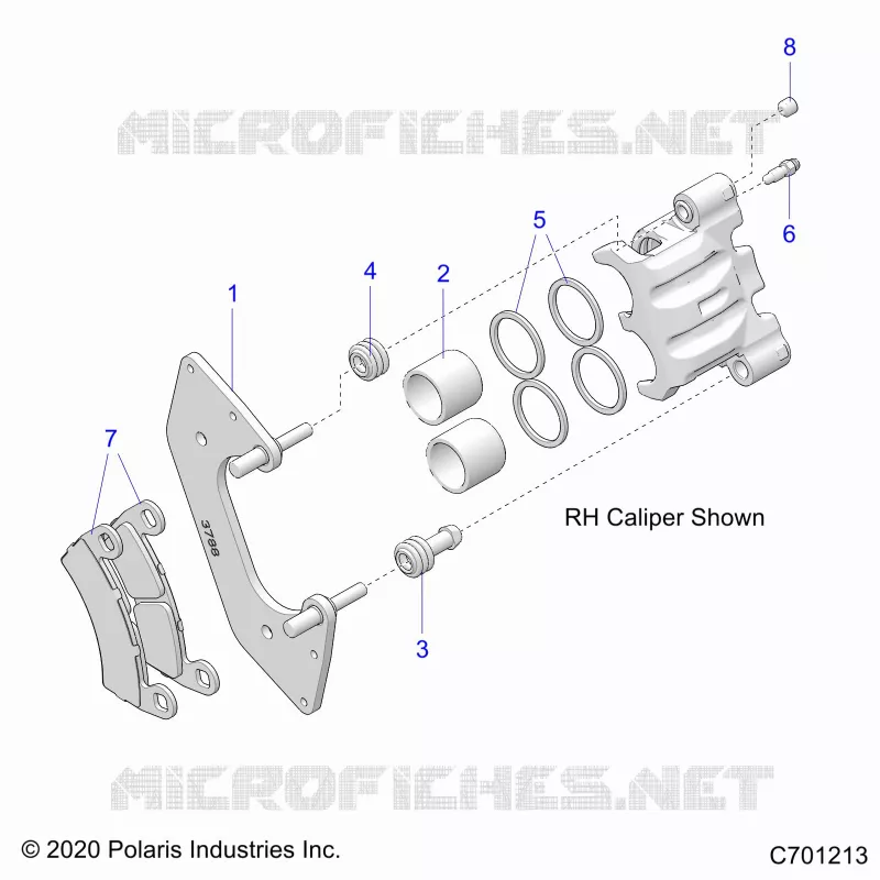 FREIN AVANT CALIPER