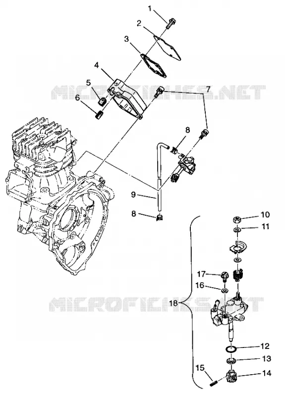 POMPE A HUILE Scrambler W957840 (4927252725D002)